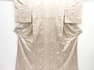 花模様小紋着物